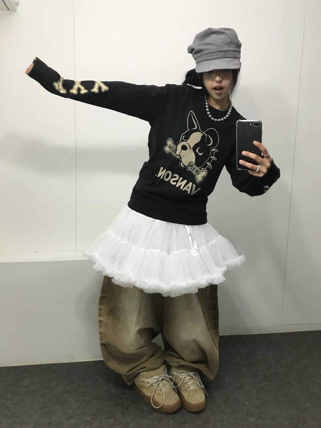 Vanson Leathers Dog&Bone Patch L/S 상품이미지4