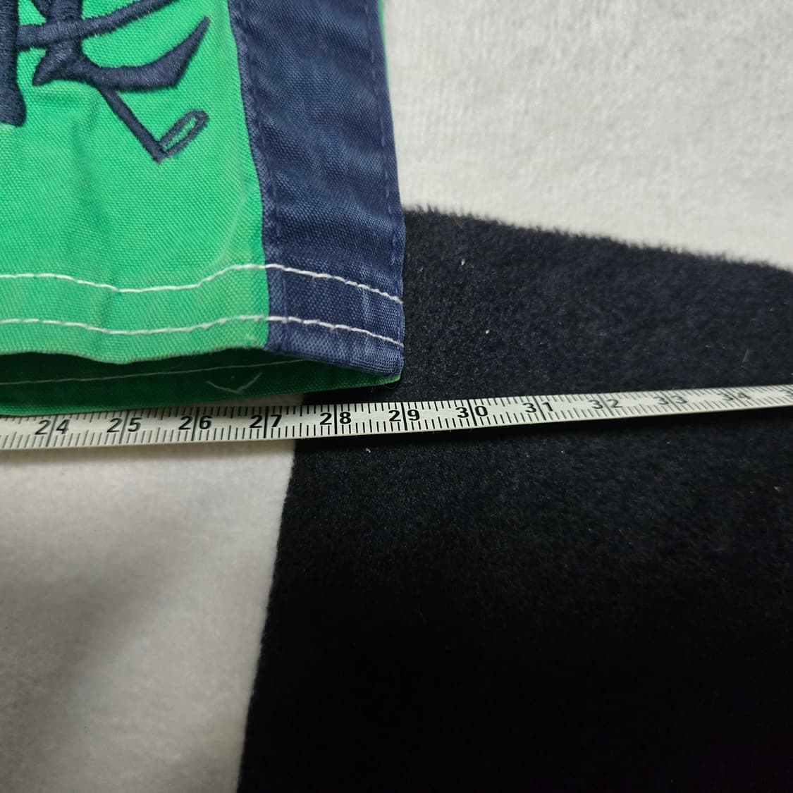 M 폴로랄프로렌 크로스말렛 엠브로이드 스윔팬츠 그린 수영복 상품이미지8