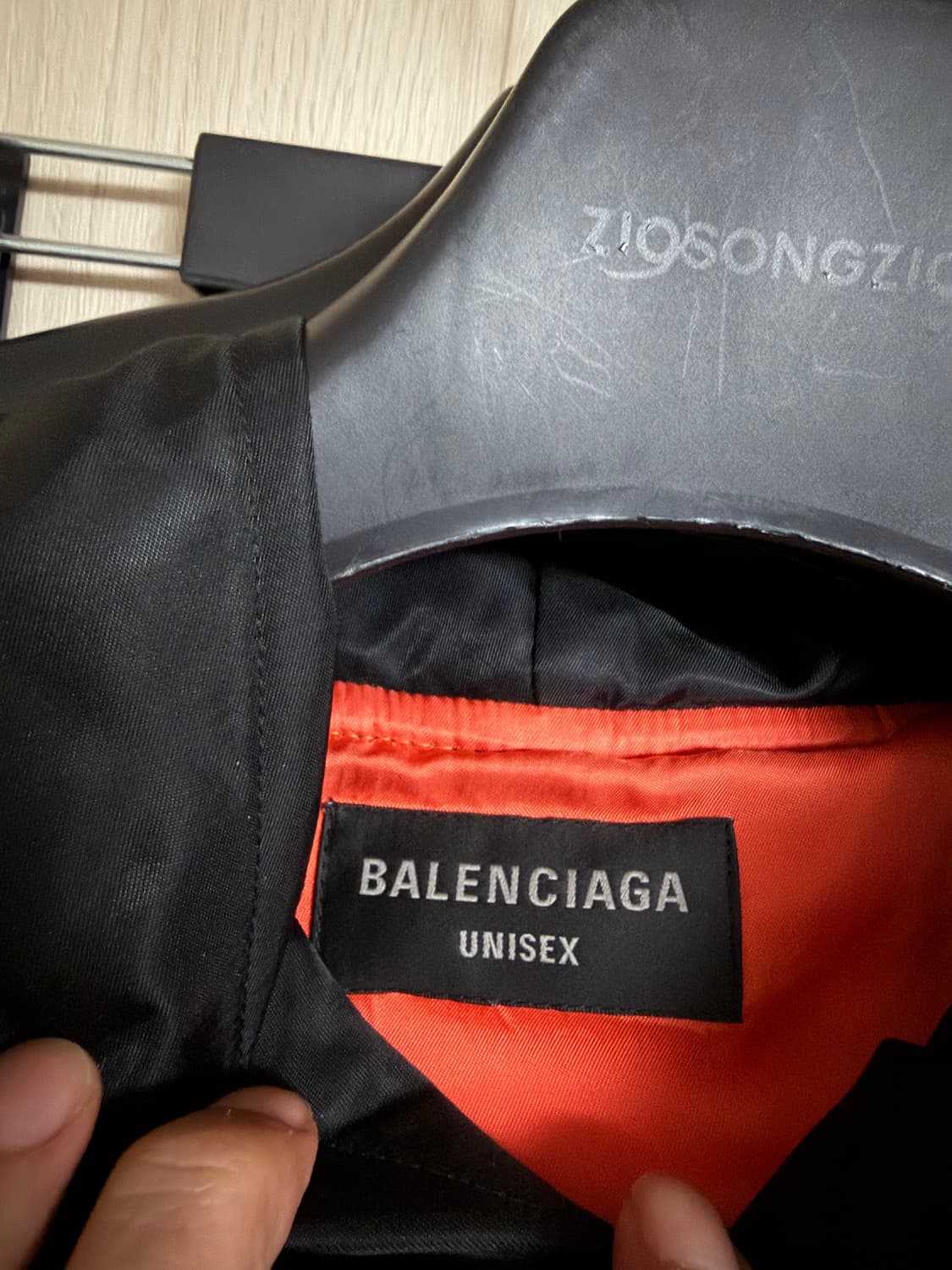 발렌시아가 풀오버 봄버 후드 자켓 마원 상품이미지5