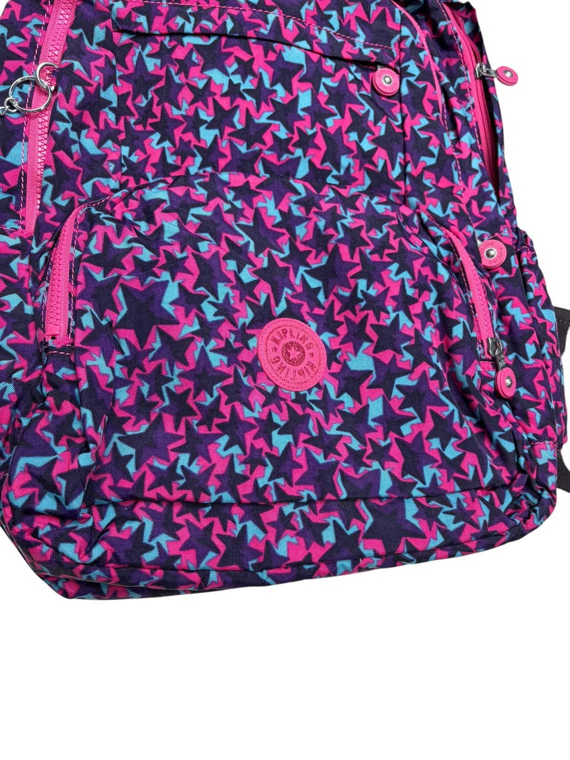 Kipling 스타 패턴 백팩 상품이미지5