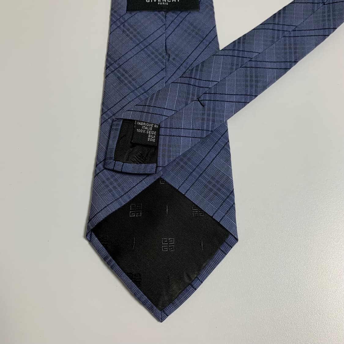 지방시(GIVENCHY) 신형라벨 체크 혼주넥타이 명품 8.4cm 상품이미지6