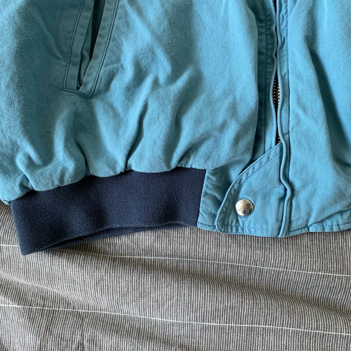 26ss Vintage Silk Cotton Test Pilot jkt 상품이미지6