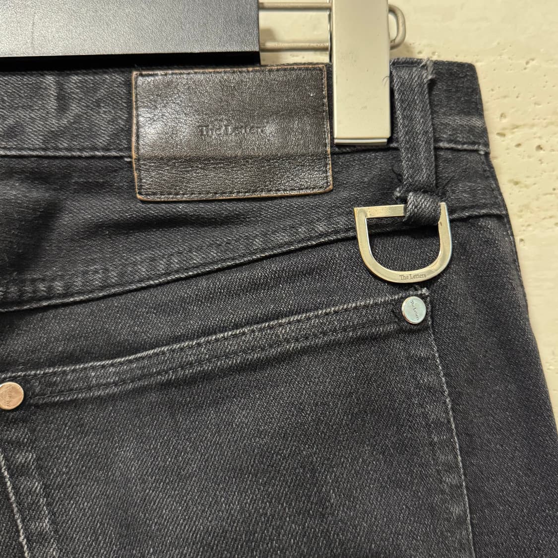 [M] The Letters 부츠컷 데님 상품이미지5