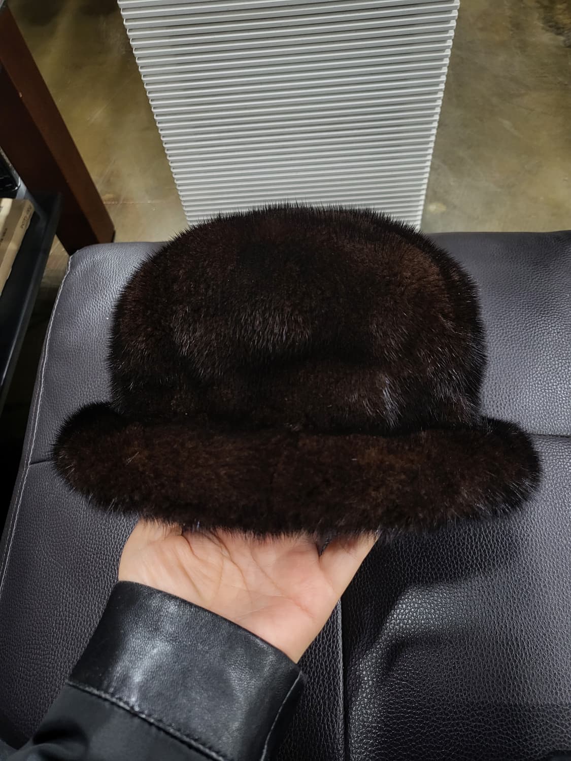 통밍크 모자 상품이미지3