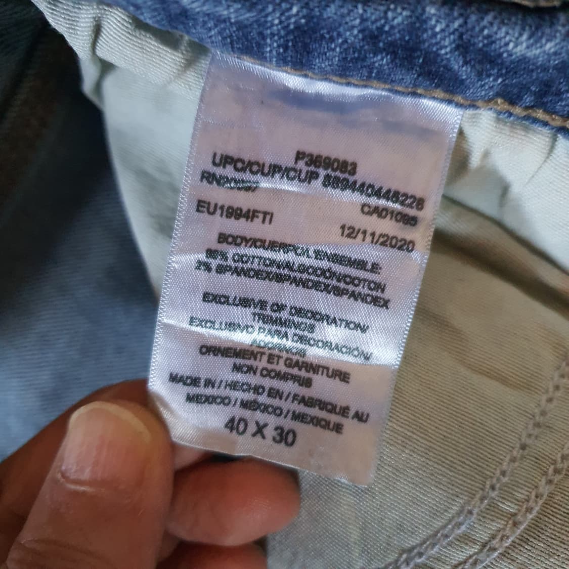 빅사이즈 디키즈 카펜터 데님 팬츠 No.58 상품이미지6