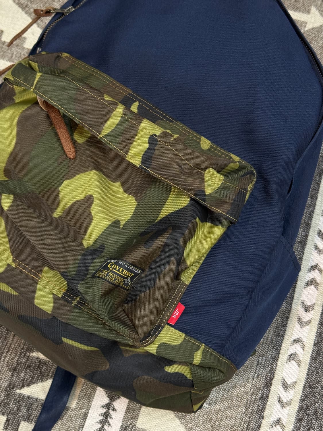 커버낫 카모 네이비 백팩 상품이미지5