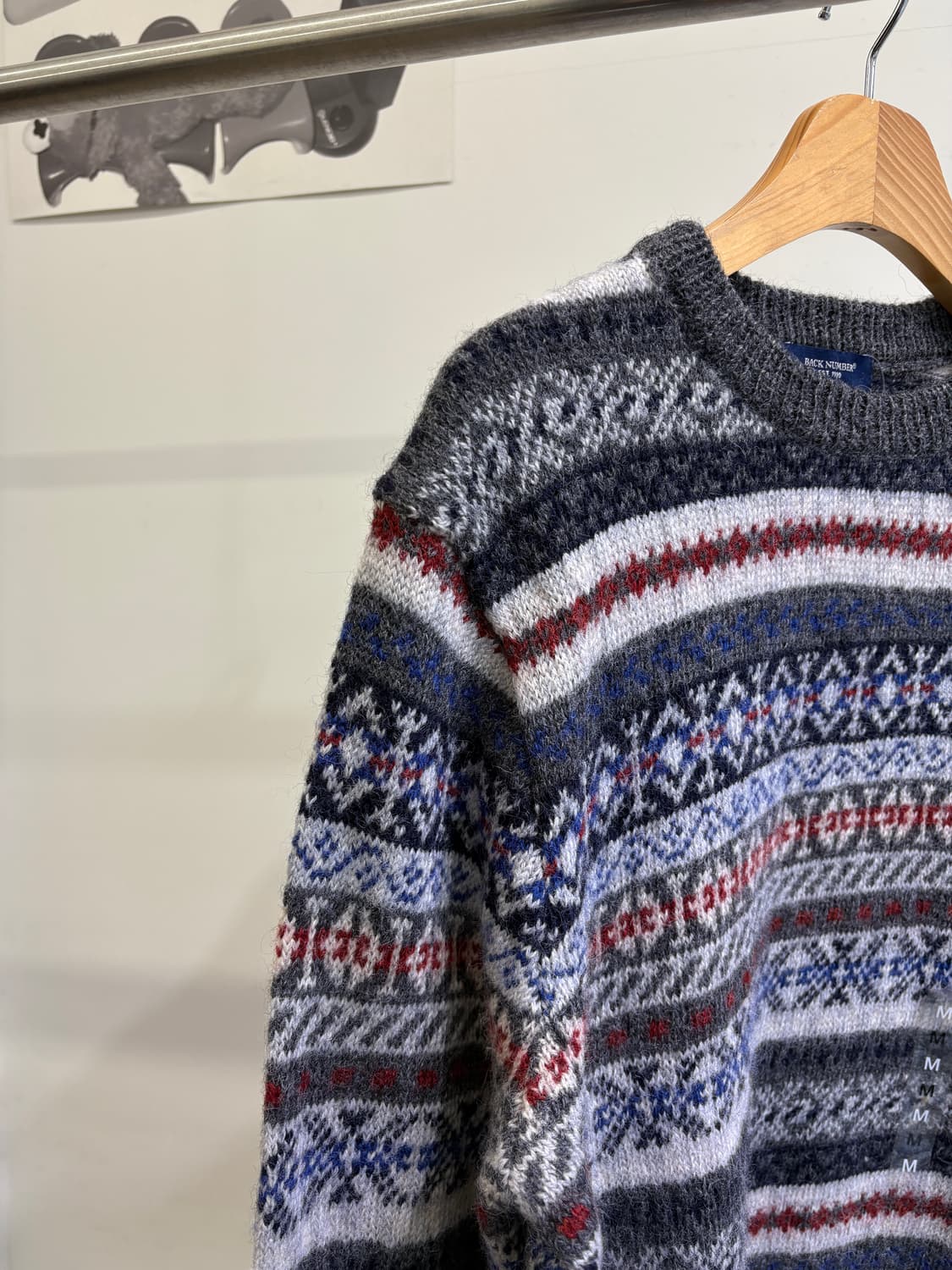 BACK NUMBER 니트 상품이미지3