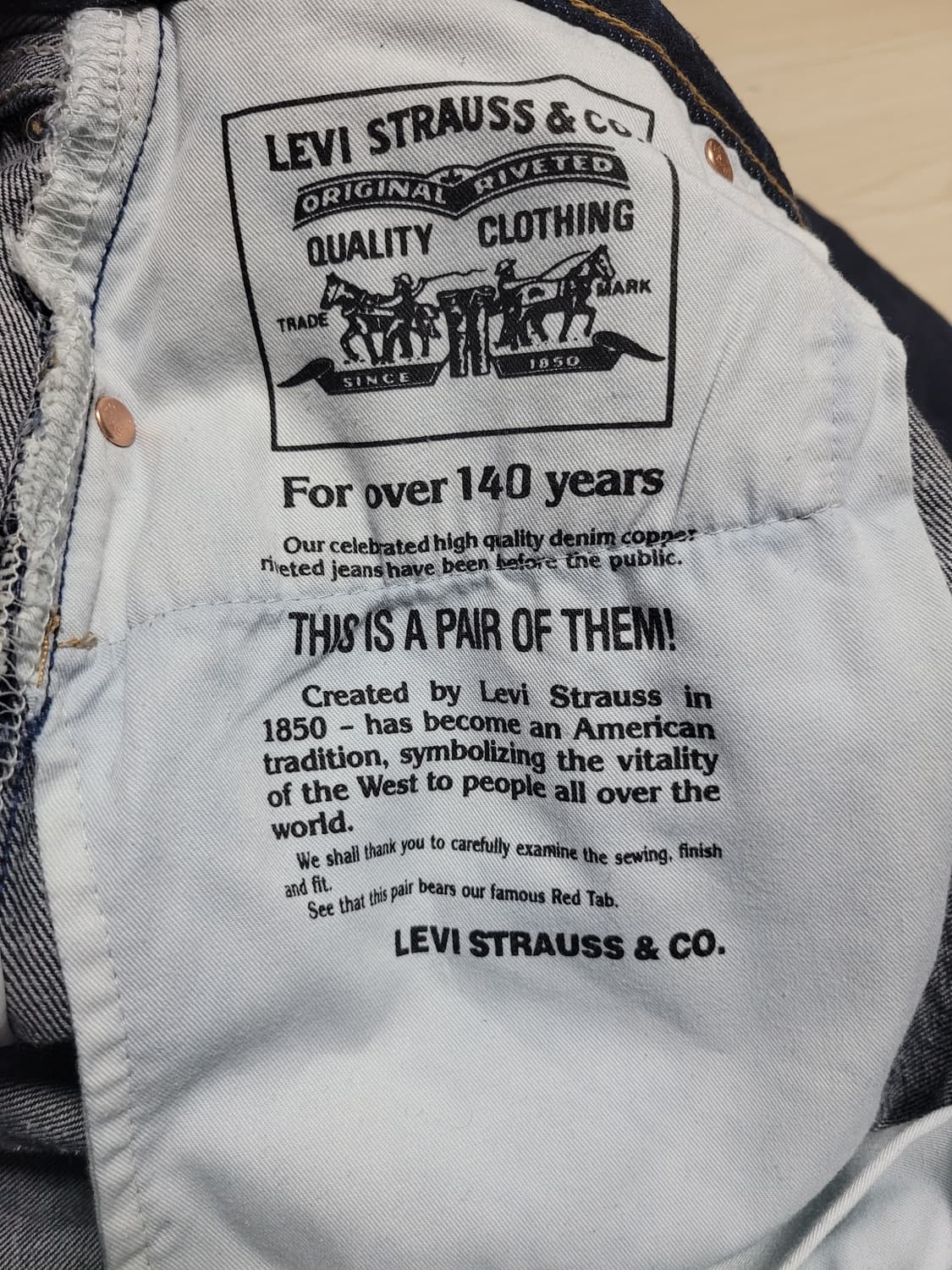 [희귀/빈티지] 90s 리바이스 517 Made in UK 상품이미지3