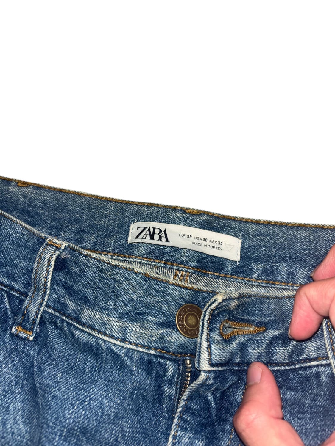 자라 더블니 카펜터 데님 상품이미지7