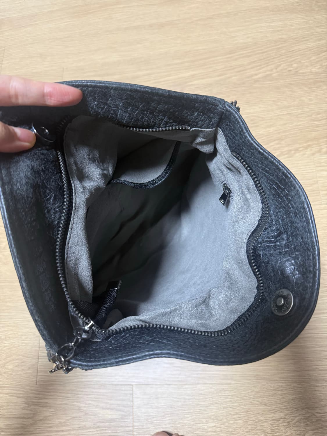 (반택포) 보헤미안 서울 레더 숄더백 상품이미지6