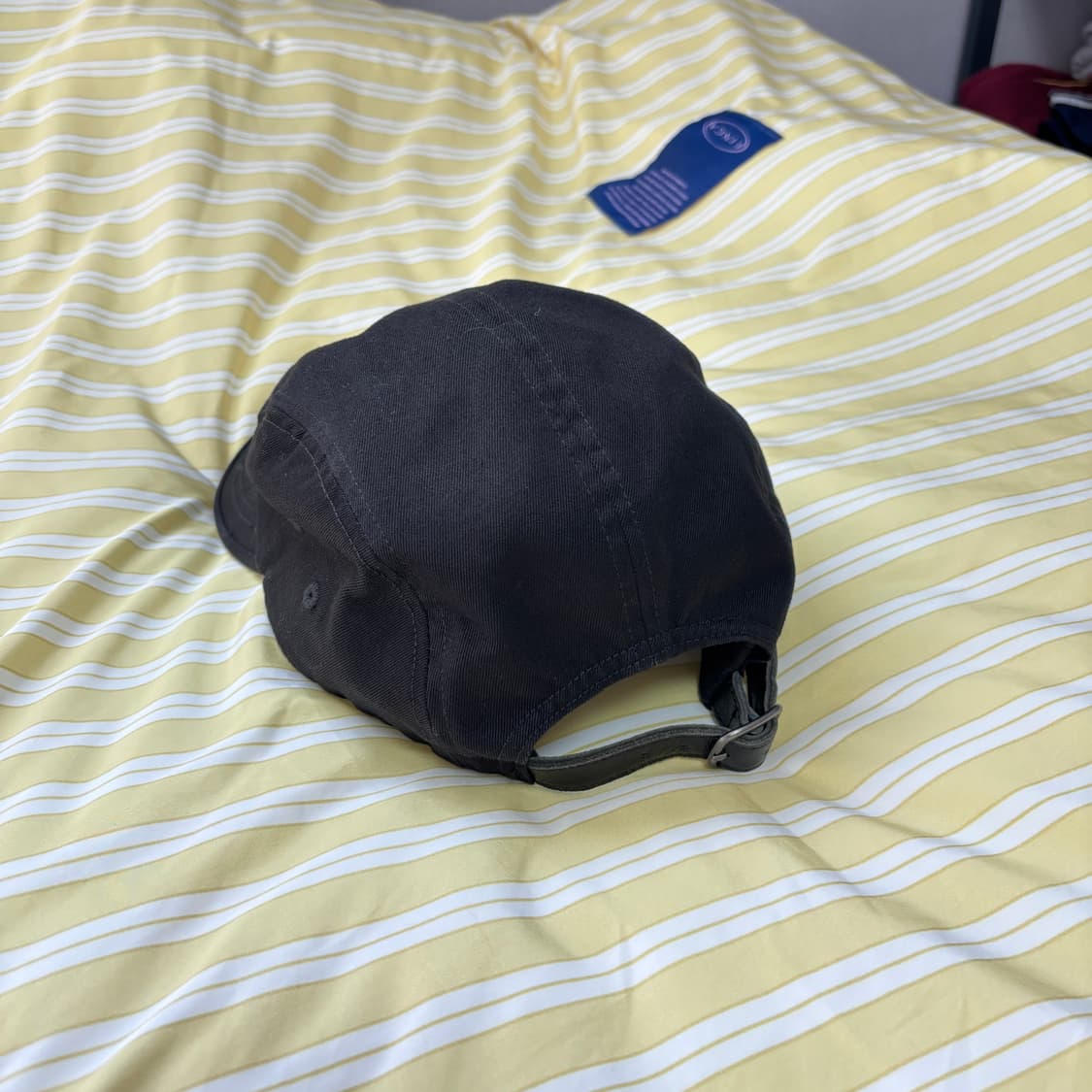 슈프림 워시드 치노 트윌 캠프캡 블랙 상품이미지3