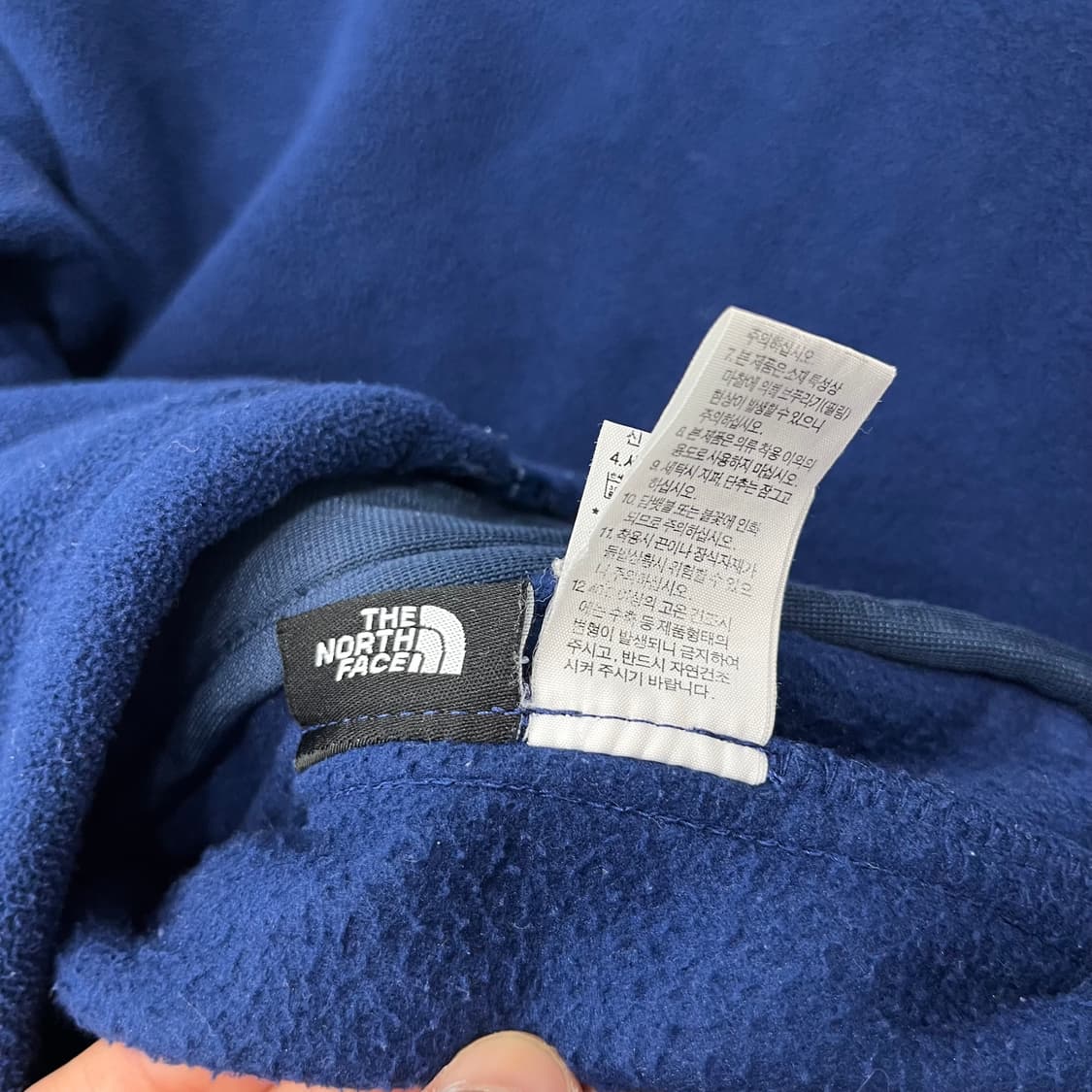 95 노스페이스 네이비 풀집업 플리스 상품이미지6