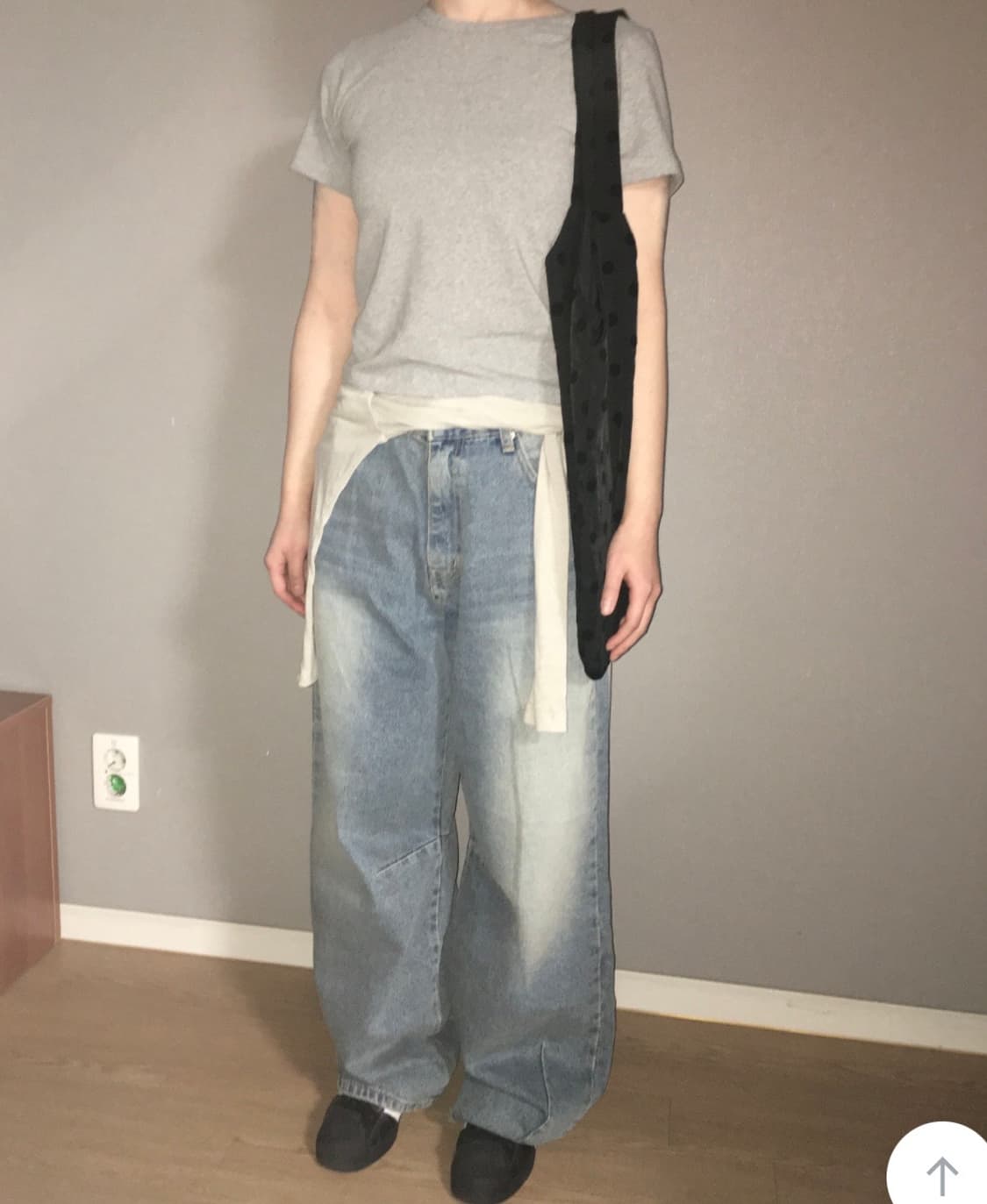 포티 도트 땡땡이 보부상 숄더백 상품이미지3