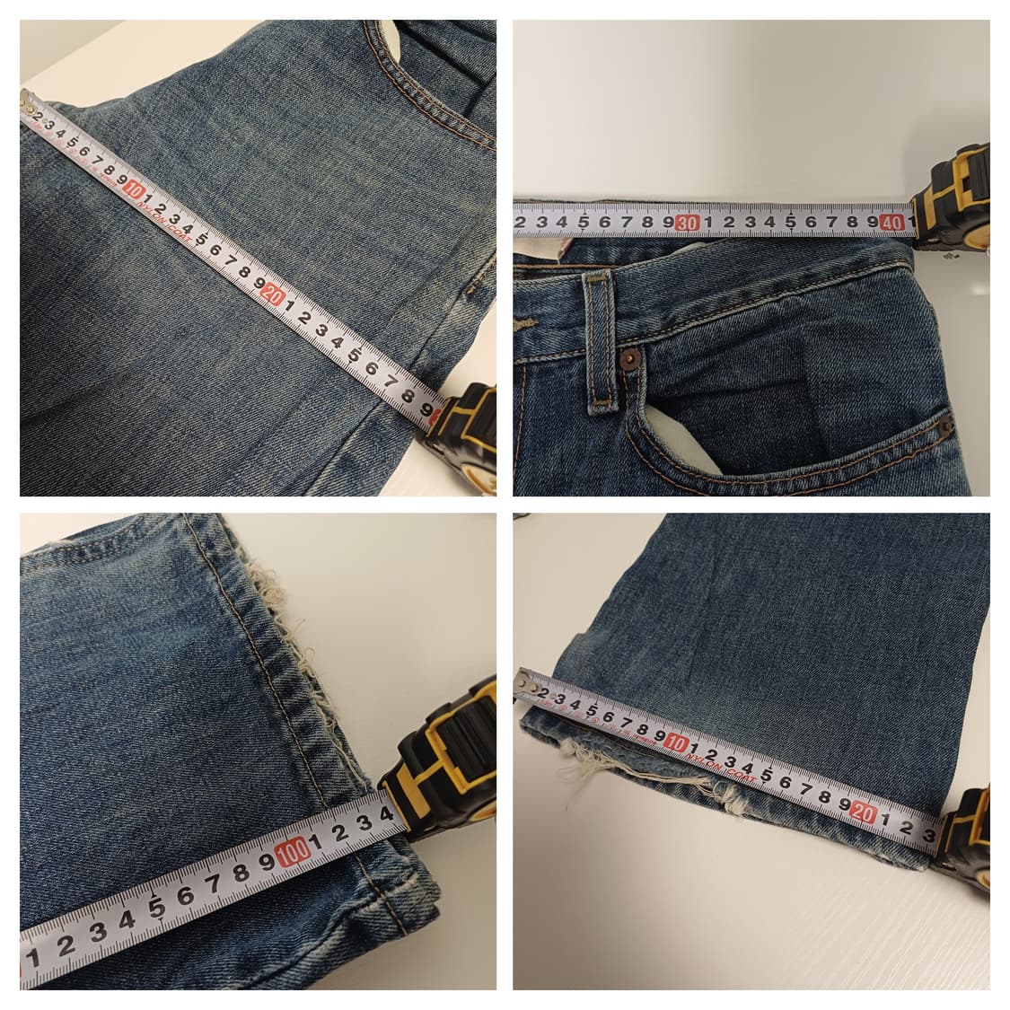 [W32] 리바이스 527 슬림 부츠컷-레어 더블 스티치 아카이브 상품이미지6