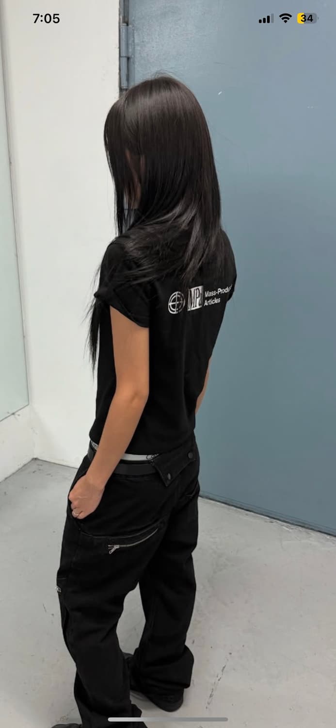 플라스틱 프로덕트 우먼 반팔 티셔츠 상품이미지3