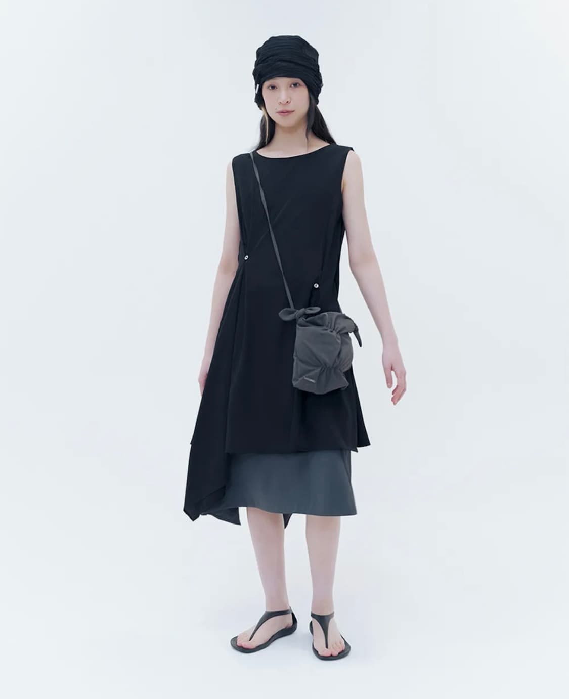 미세키서울 슬리브리스 원피스 상품이미지3