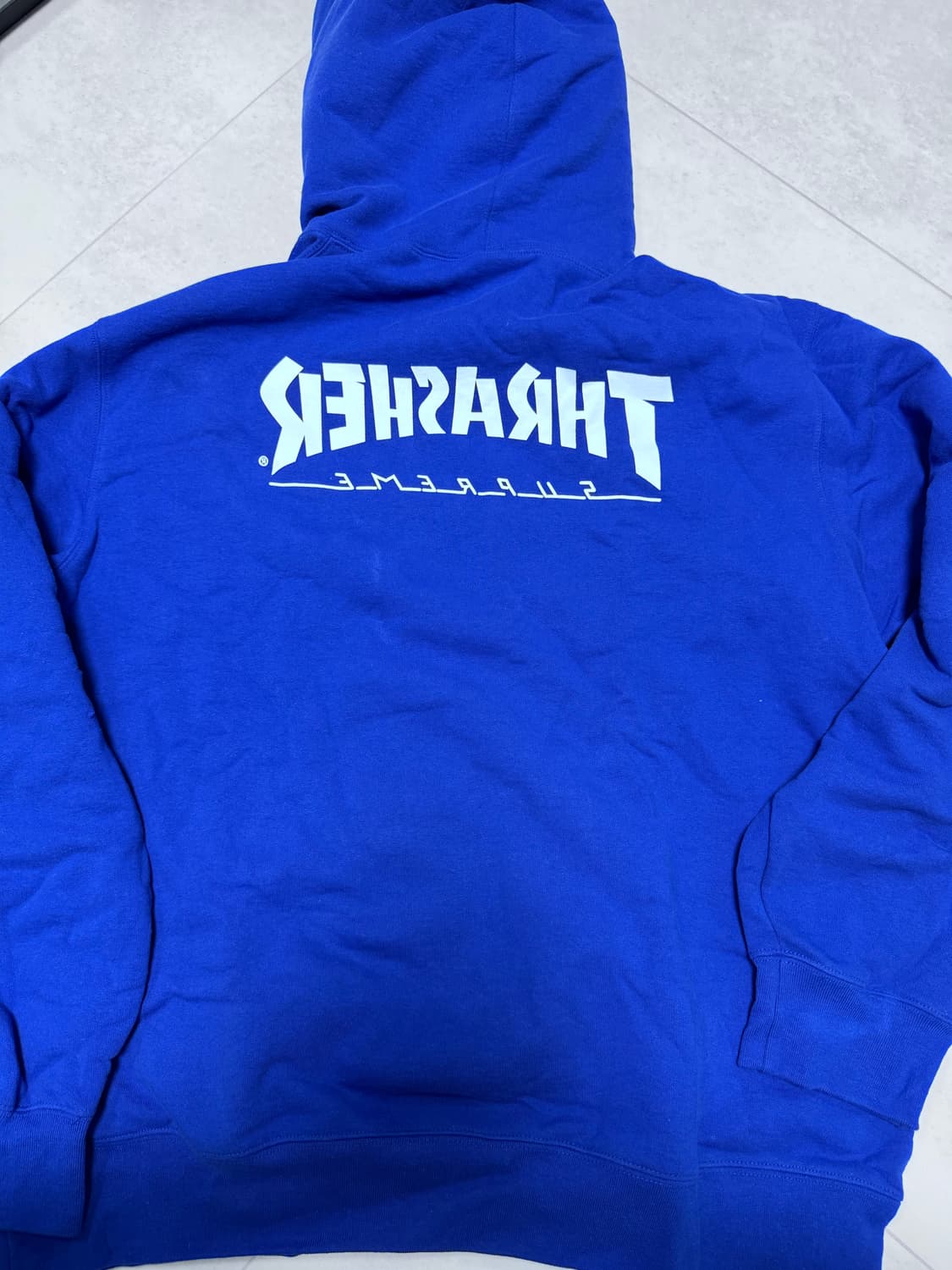 (중고/XL) 슈프림 트래셔 21FW 후드 로얄 XL 상품이미지5