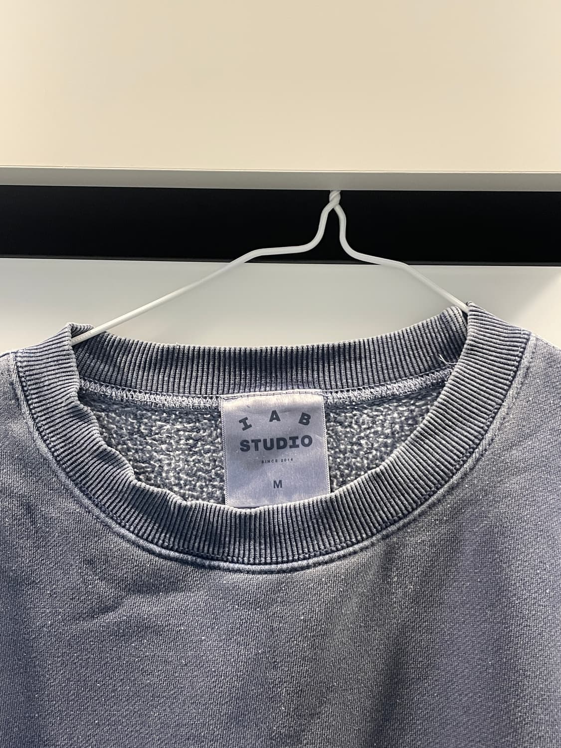IAB Studio 피그먼트 스웨트셔츠 (M Size / 네이비) 상품이미지6