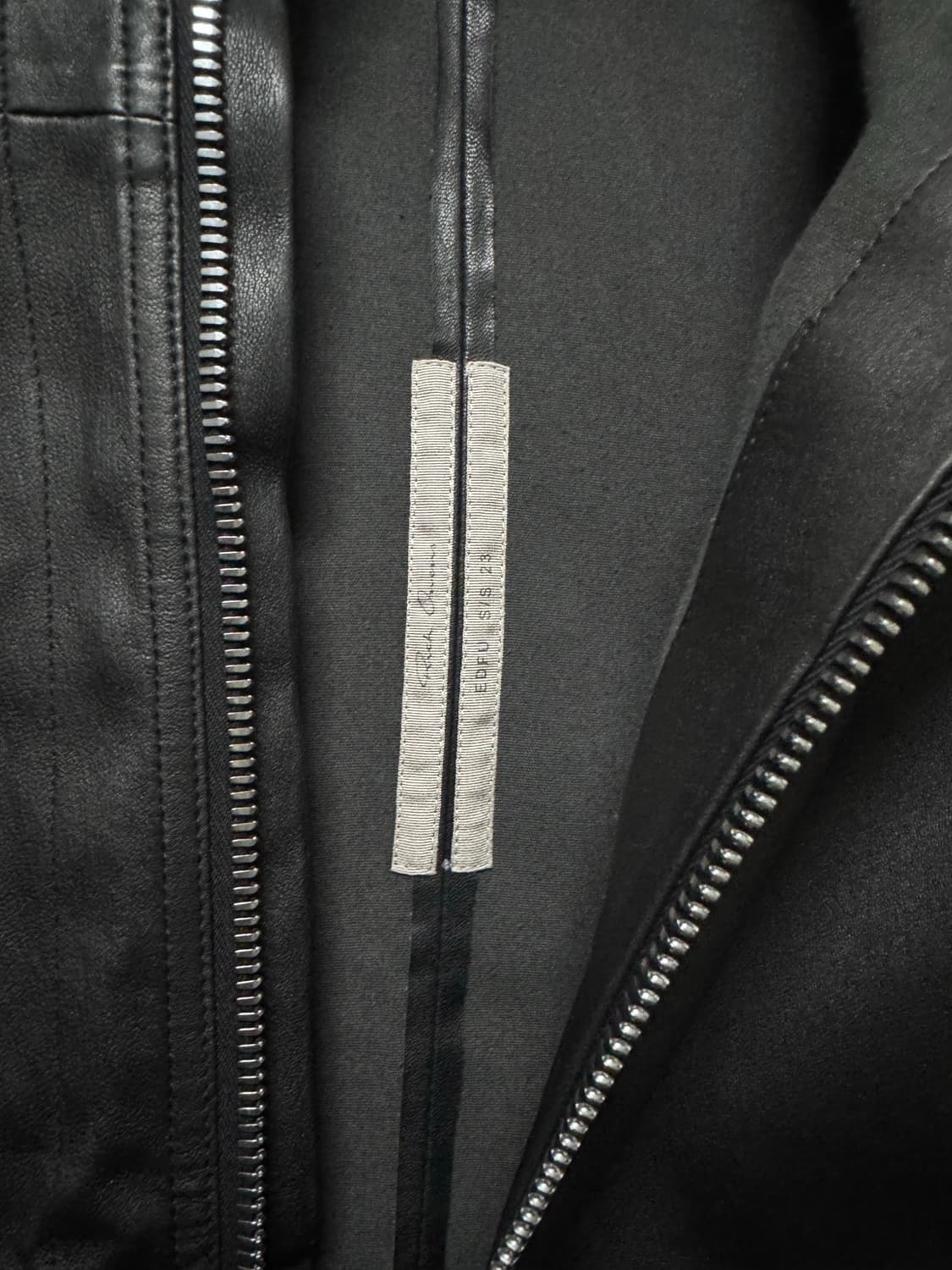 40 / Rick Owens 릭오웬스 게리 레더 자켓 상품이미지5