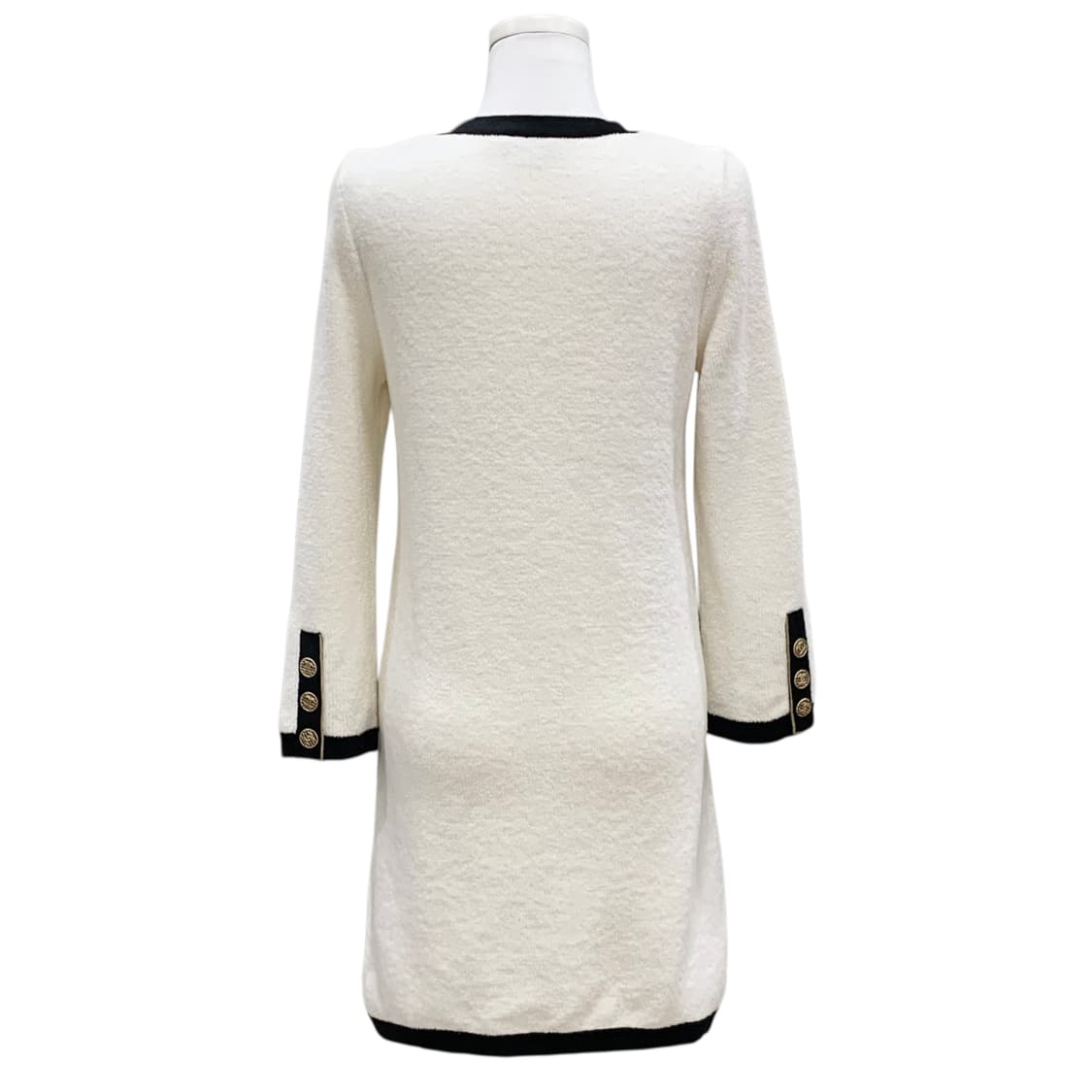 샤넬 CC버튼 테리 부클 니트 원피스 상품이미지3