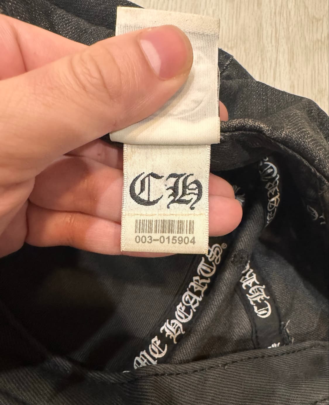 00s 크롬하츠 대거 데님 캡 상품이미지5