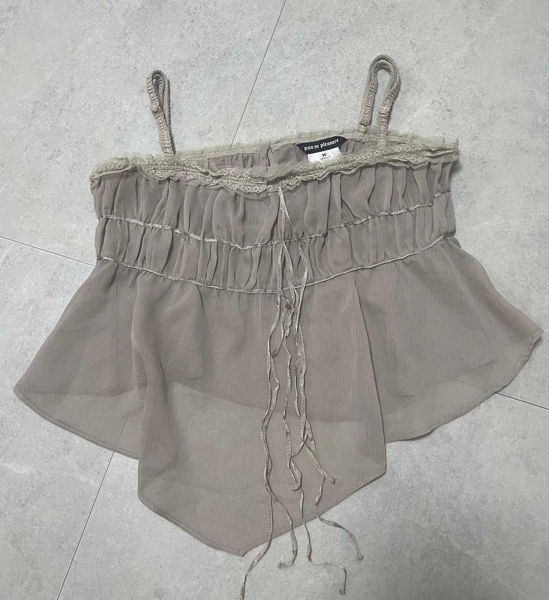 페인오어플레져 에리얼탑 베이지m 상품이미지2