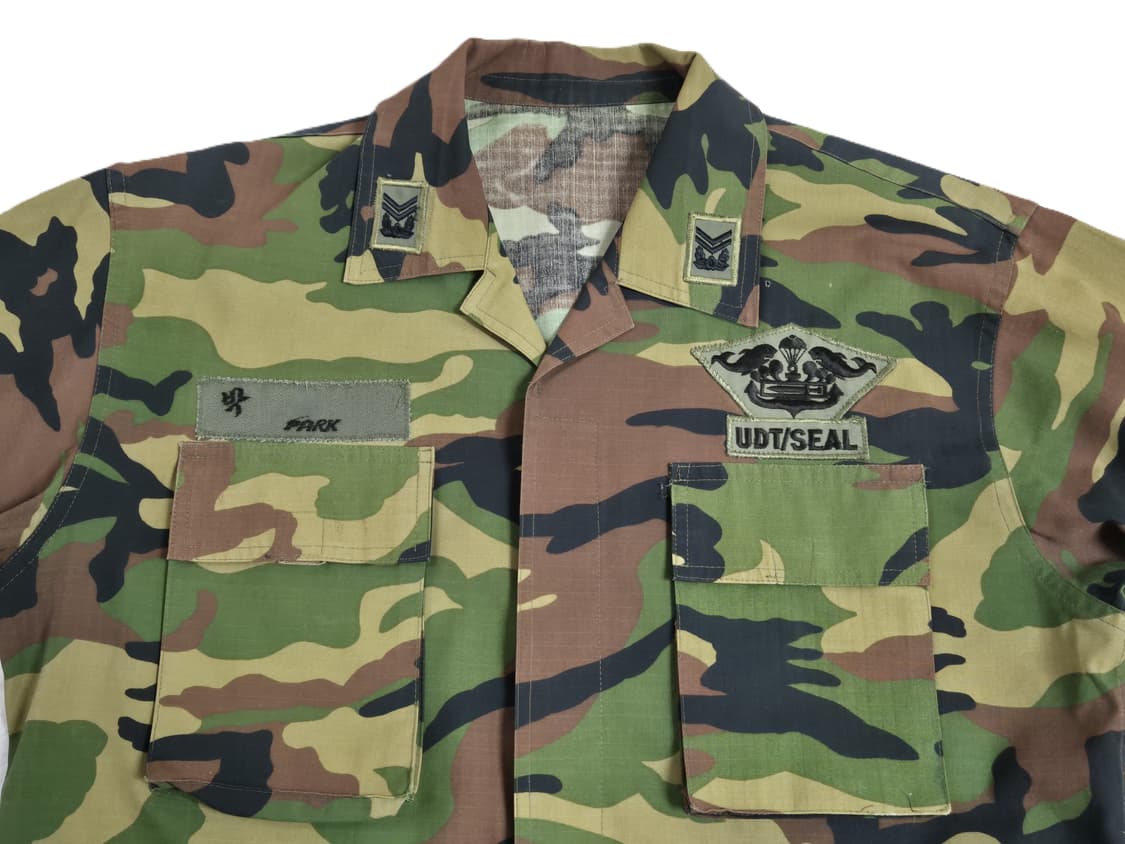 해군구형 UDT/SEAL 중사 후기형 하계 전투복 상의 자켓 (L) 상품이미지8