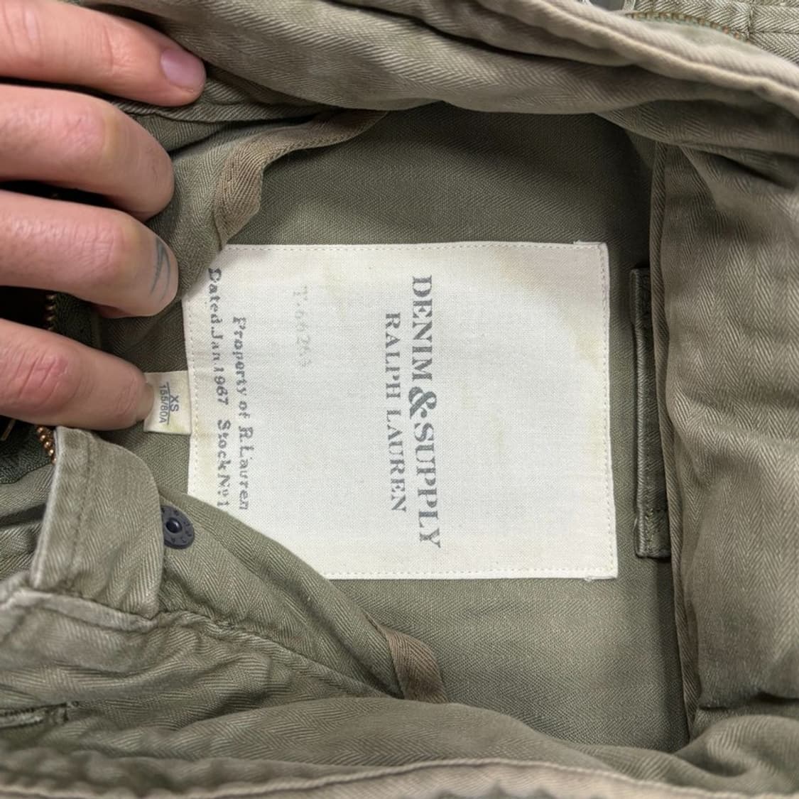 데님 앤 서플라이 랄프로렌 M-64 필드 자켓 V0520 상품이미지7