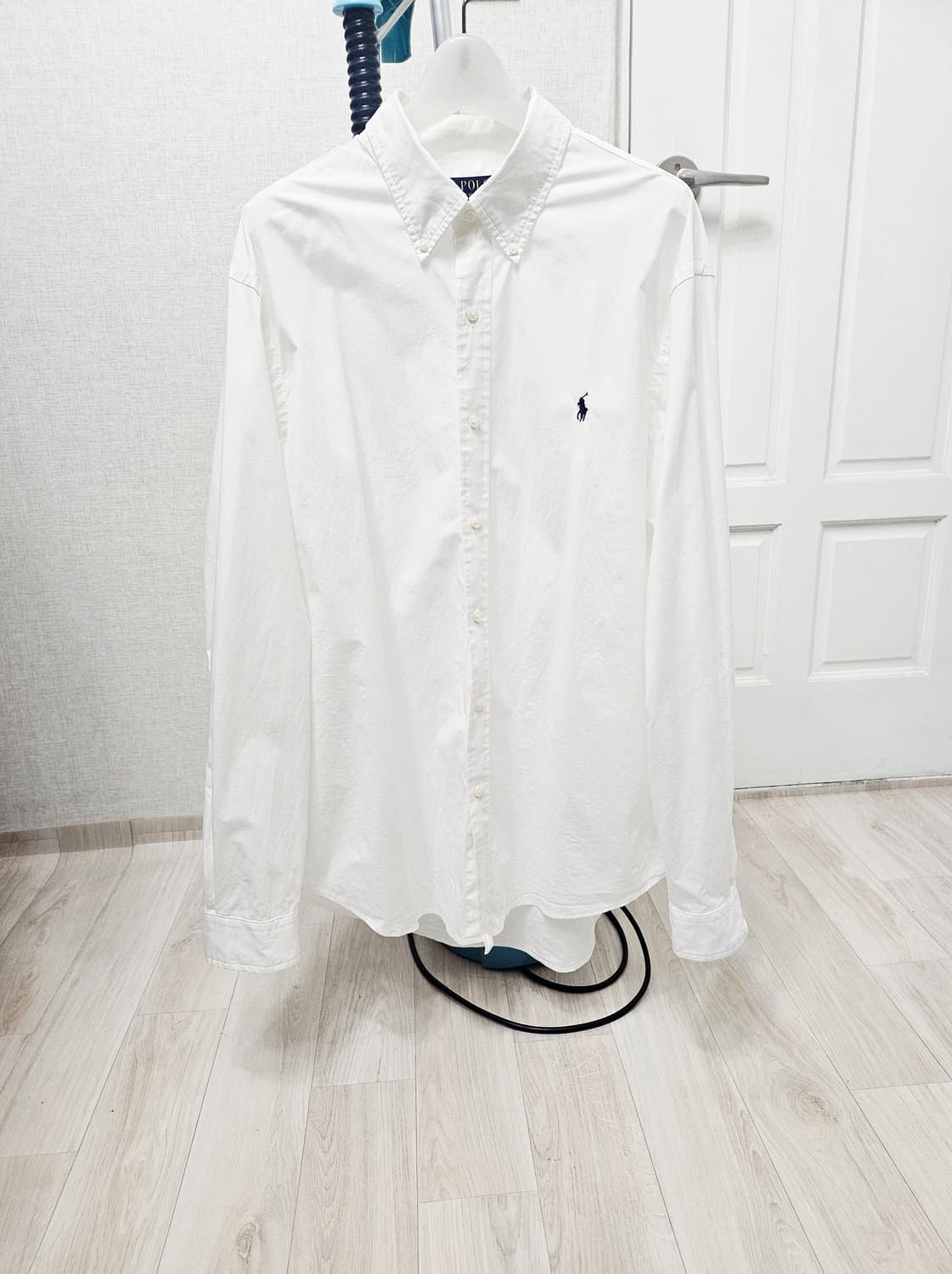 (105~110)XL☆초대장급☆ 랄프로렌폴로 커스텀핏 [화이트] 셔츠남방 상품이미지1