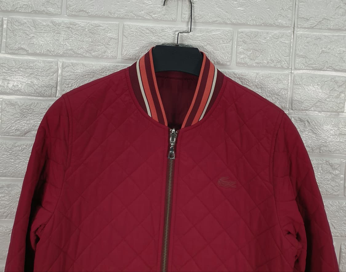 [55]라코스테 슬림 퀼팅 양면 점퍼 상품이미지3