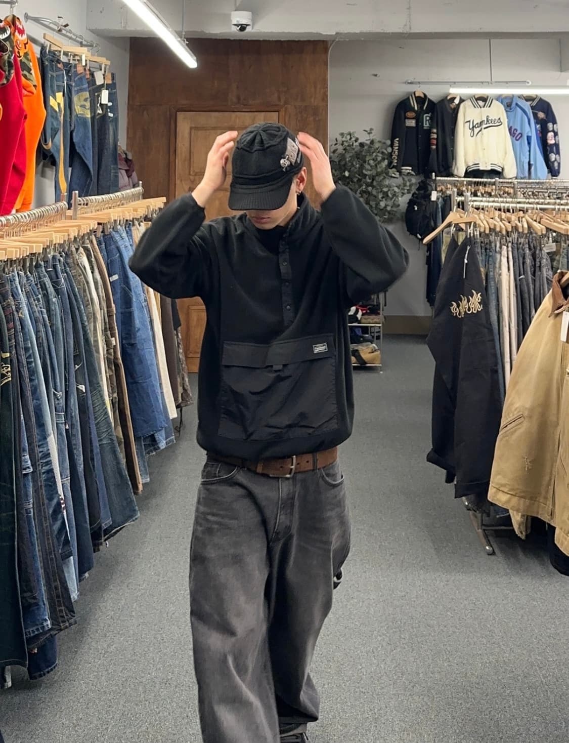 XL) 니코앤드 블랙 플리스  상품이미지2