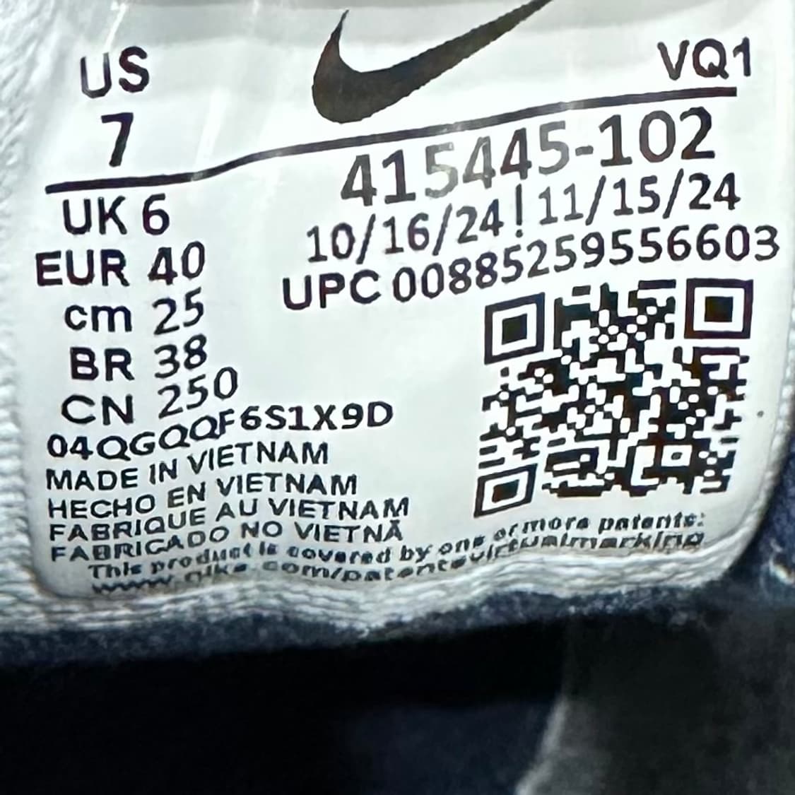 250) 나이키 운동화 남녀 공용 신발 에어모나크 화이트 네이브 상품이미지9