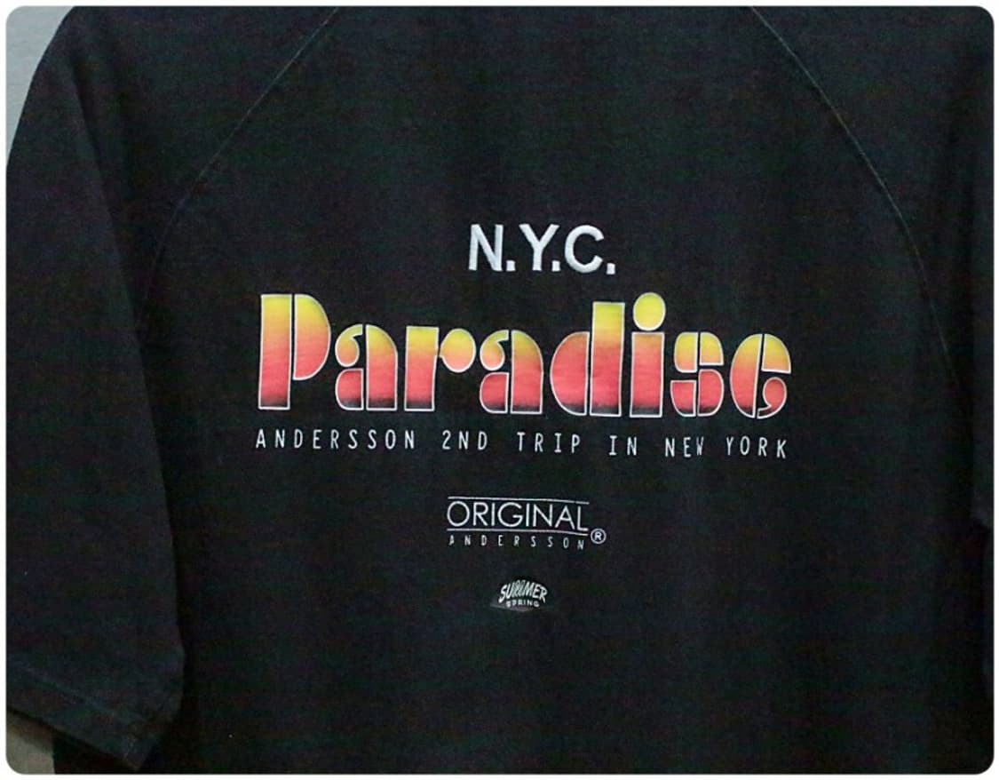 앤더슨벨 프린트 반팔 티셔츠 M 상품이미지5