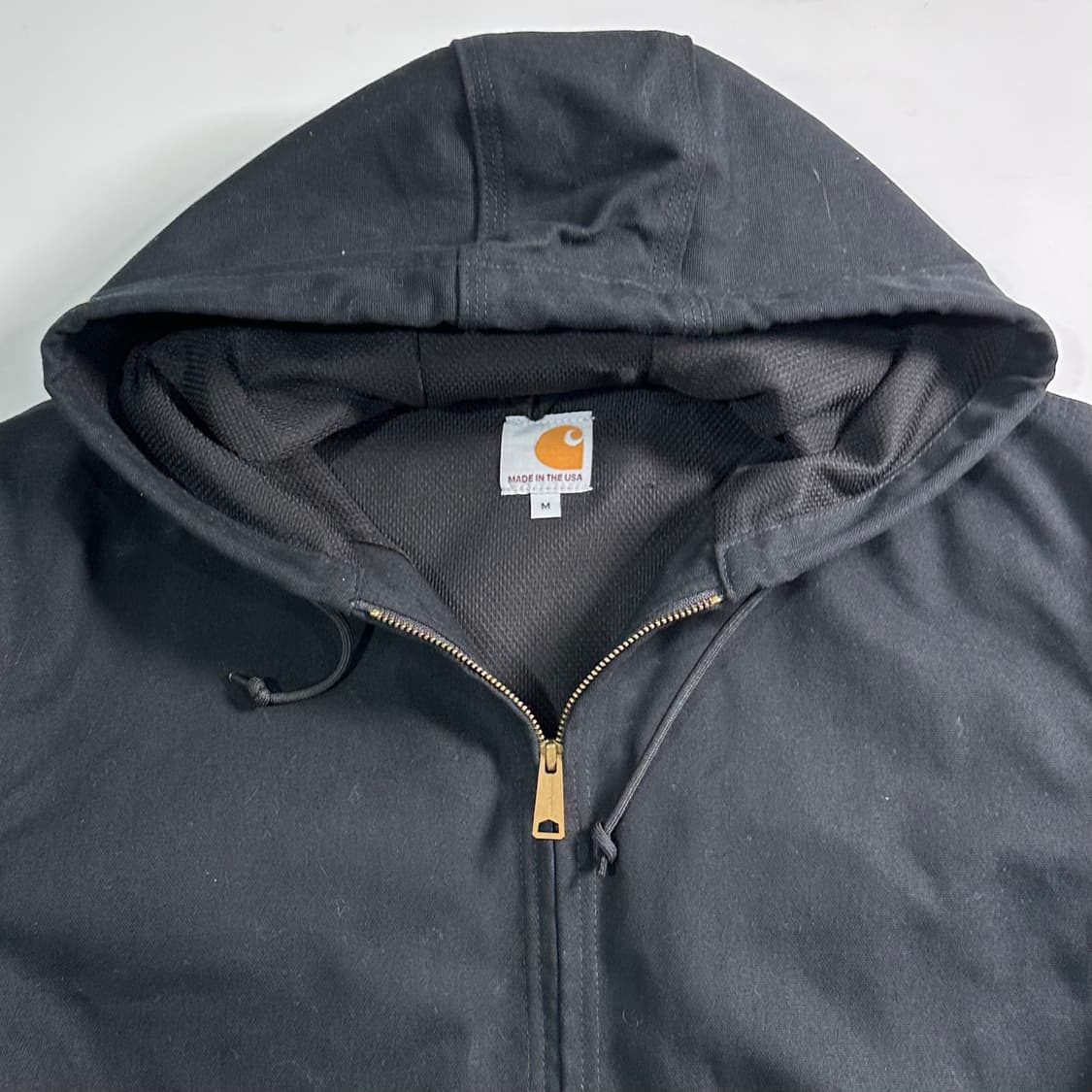 칼하트 블랙 덕 캔버스 엑티브 자켓 상품이미지3