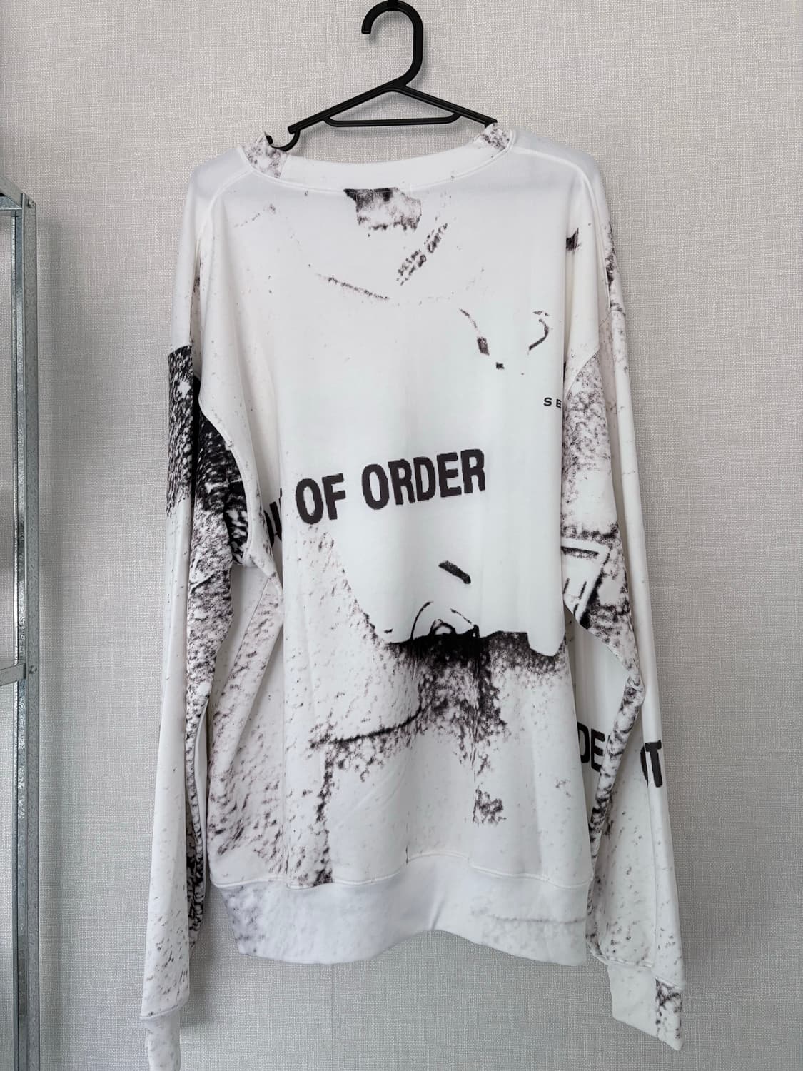 Out of order KNIT SWEATSHIRTS (WHITE) 상품이미지3