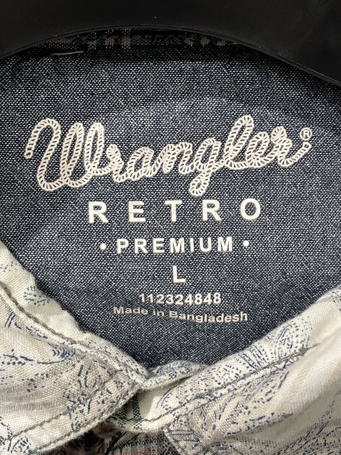 랭글러 웨스턴 셔츠 상품이미지5