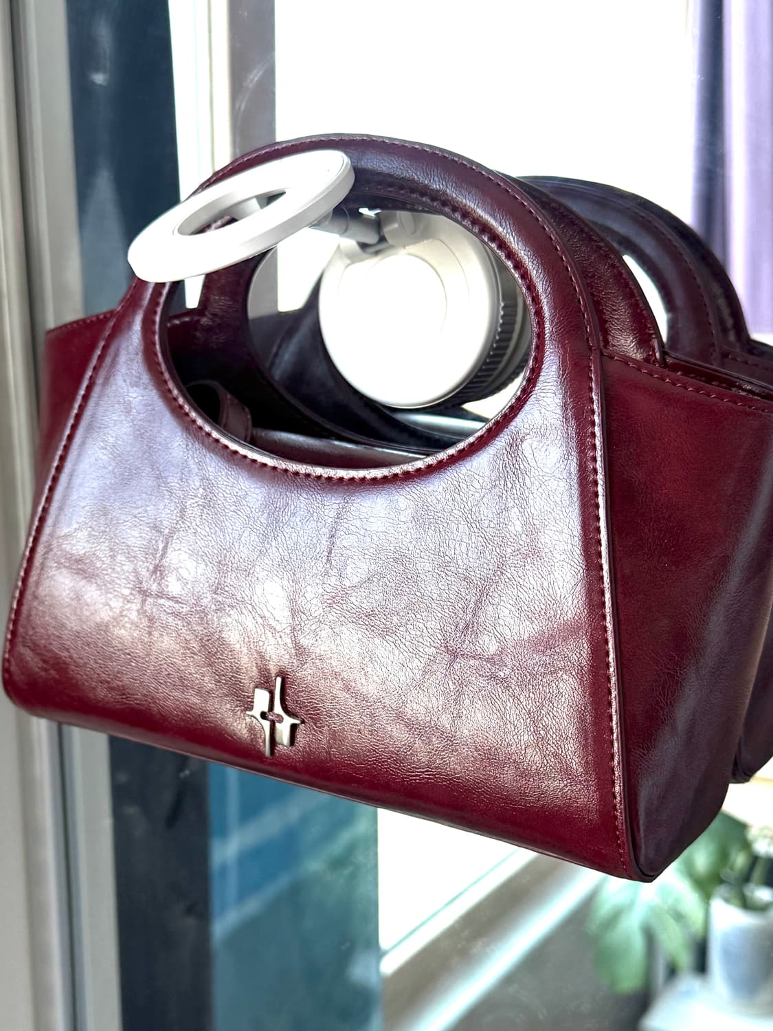 FINDKAPOOR 마켓백20 버건디 상품이미지3