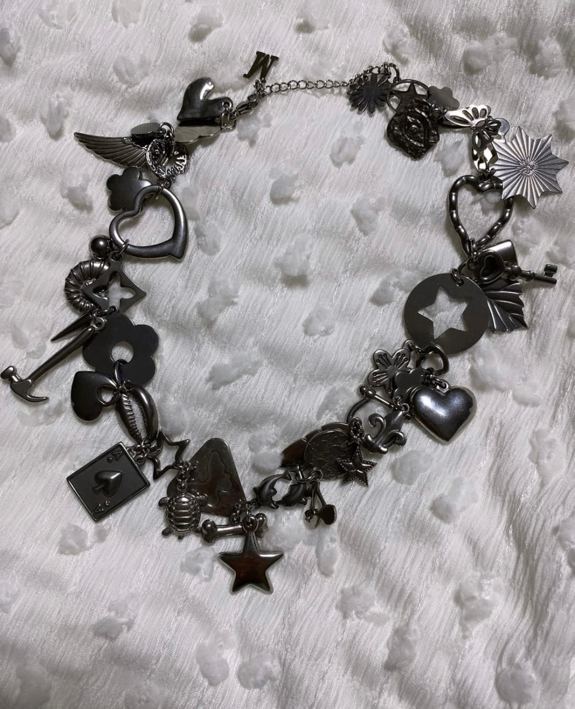 마랜드 바커스 Chrome Charm Necklace 251431F023 상품이미지7