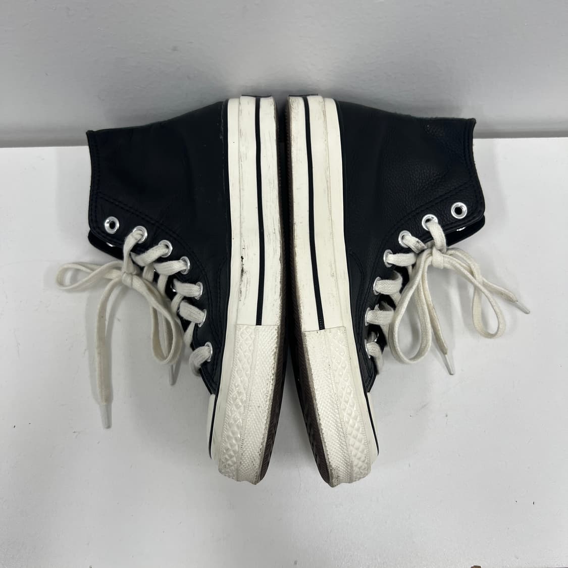 컨버스 척 70 시즈널 레더 하이 스니커즈 230 상품이미지7