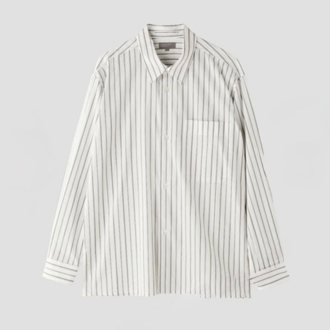 마가렛 호웰 포플린 스트라이프 셔츠 상품이미지2