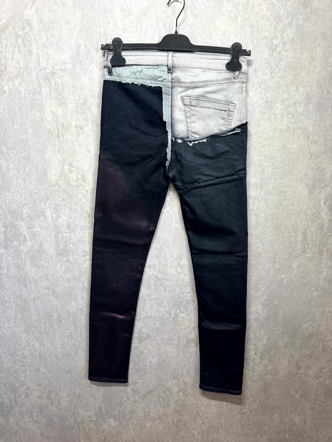 30 / 릭오웬스 화이트 블랙 타이론 진 상품이미지3