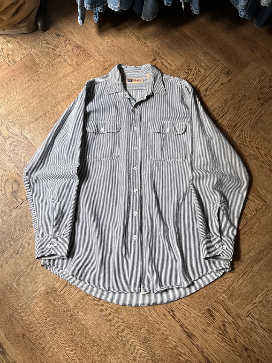 [XL]BIG MAC J.C PENNEY USA 히코리 워크셔츠 상품이미지1