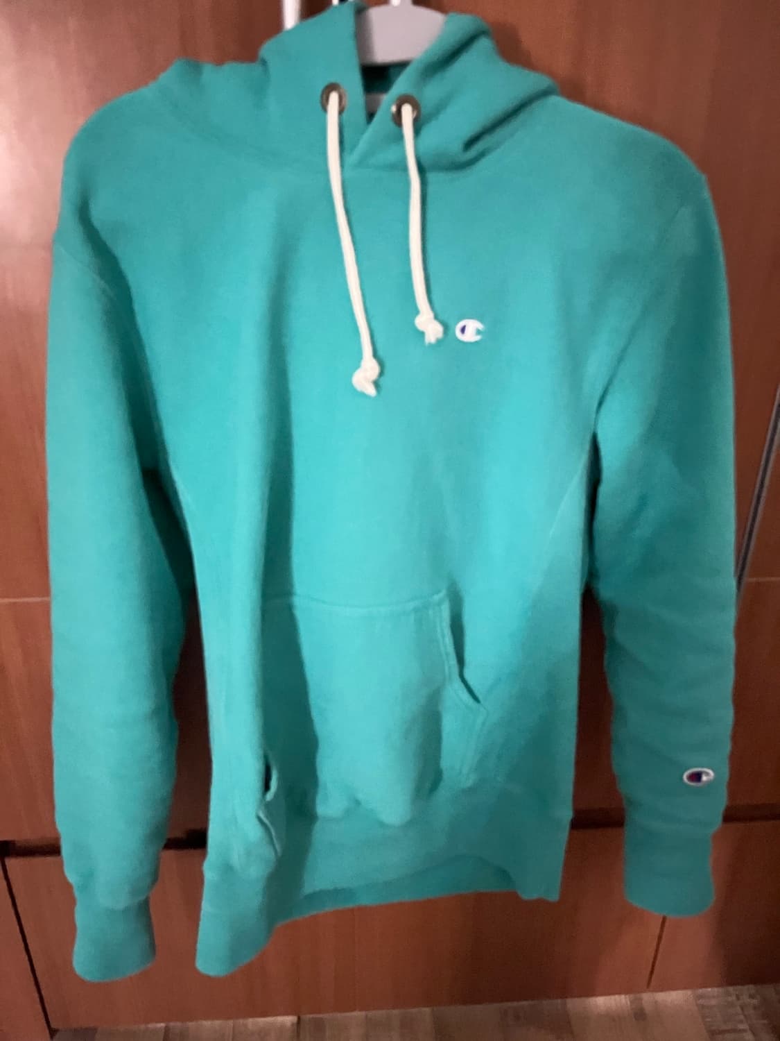 챔피온 민트 후드티 상품이미지1