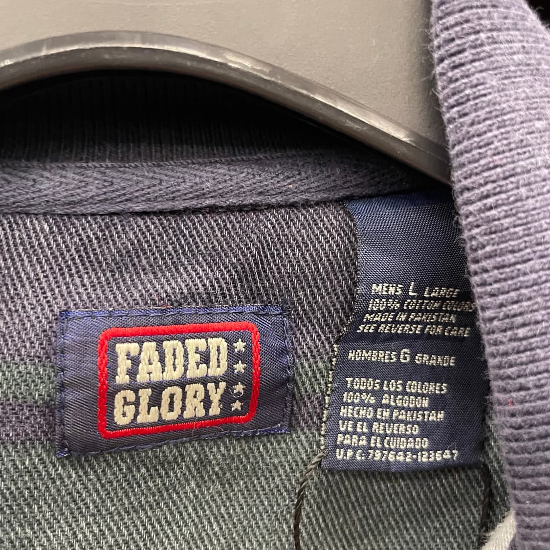 Faded Glory 스트라이프 롱슬리브 PK / 럭비티 상품이미지6