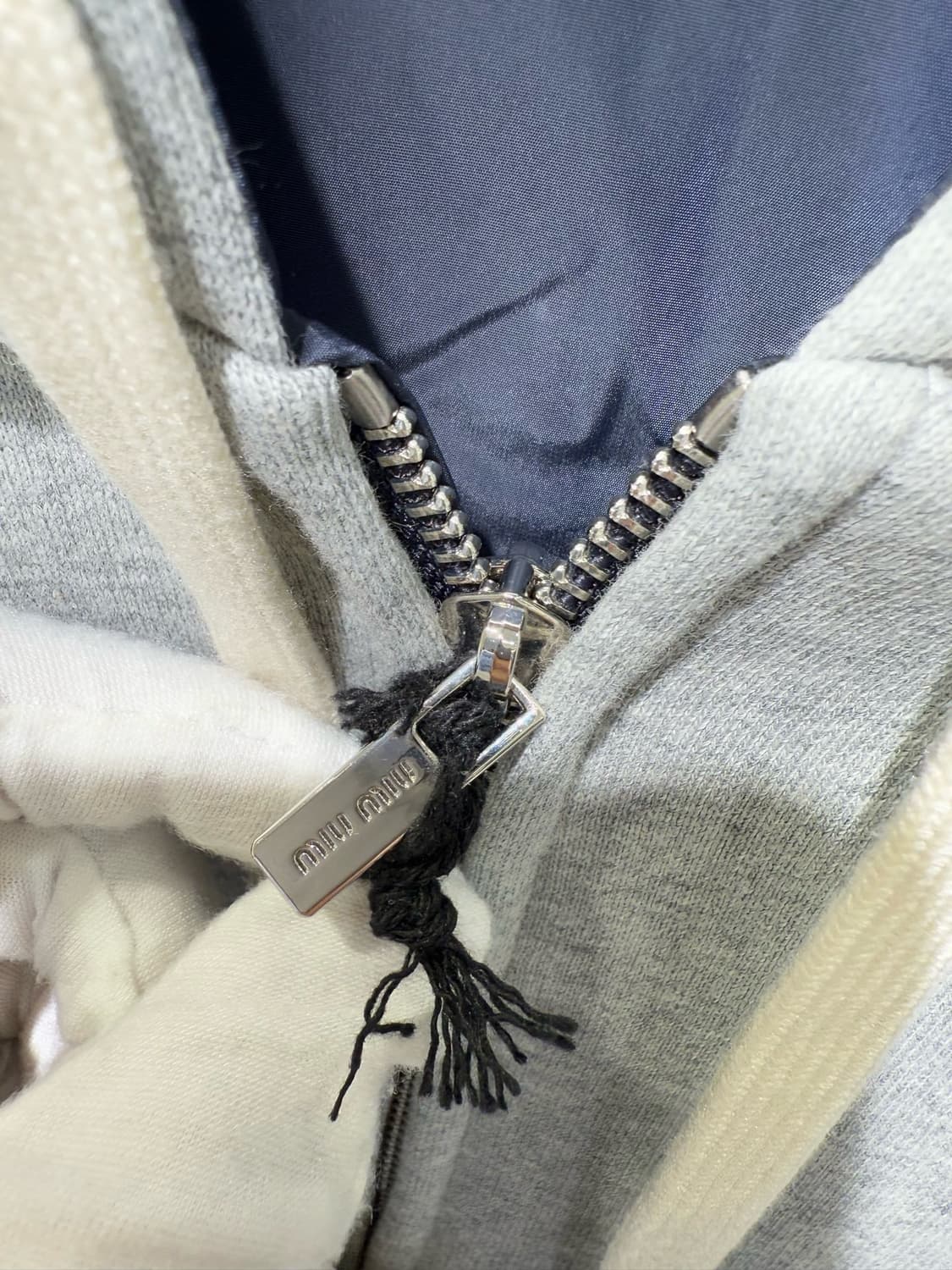 미우미우 리버시블 양면자켓 상품이미지8