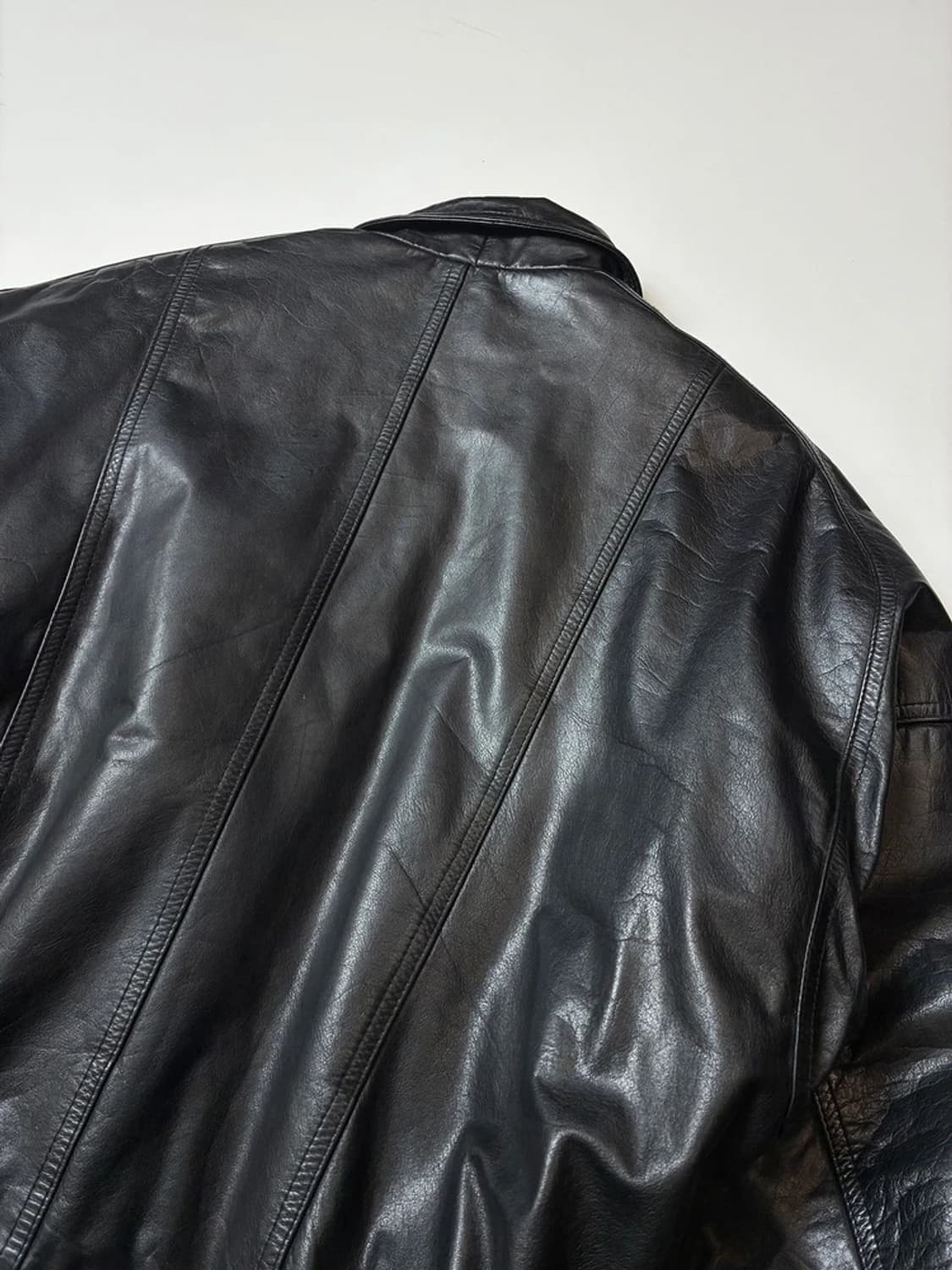 POND 90's 봄버 가죽 항공 자켓 PN8175 상품이미지6