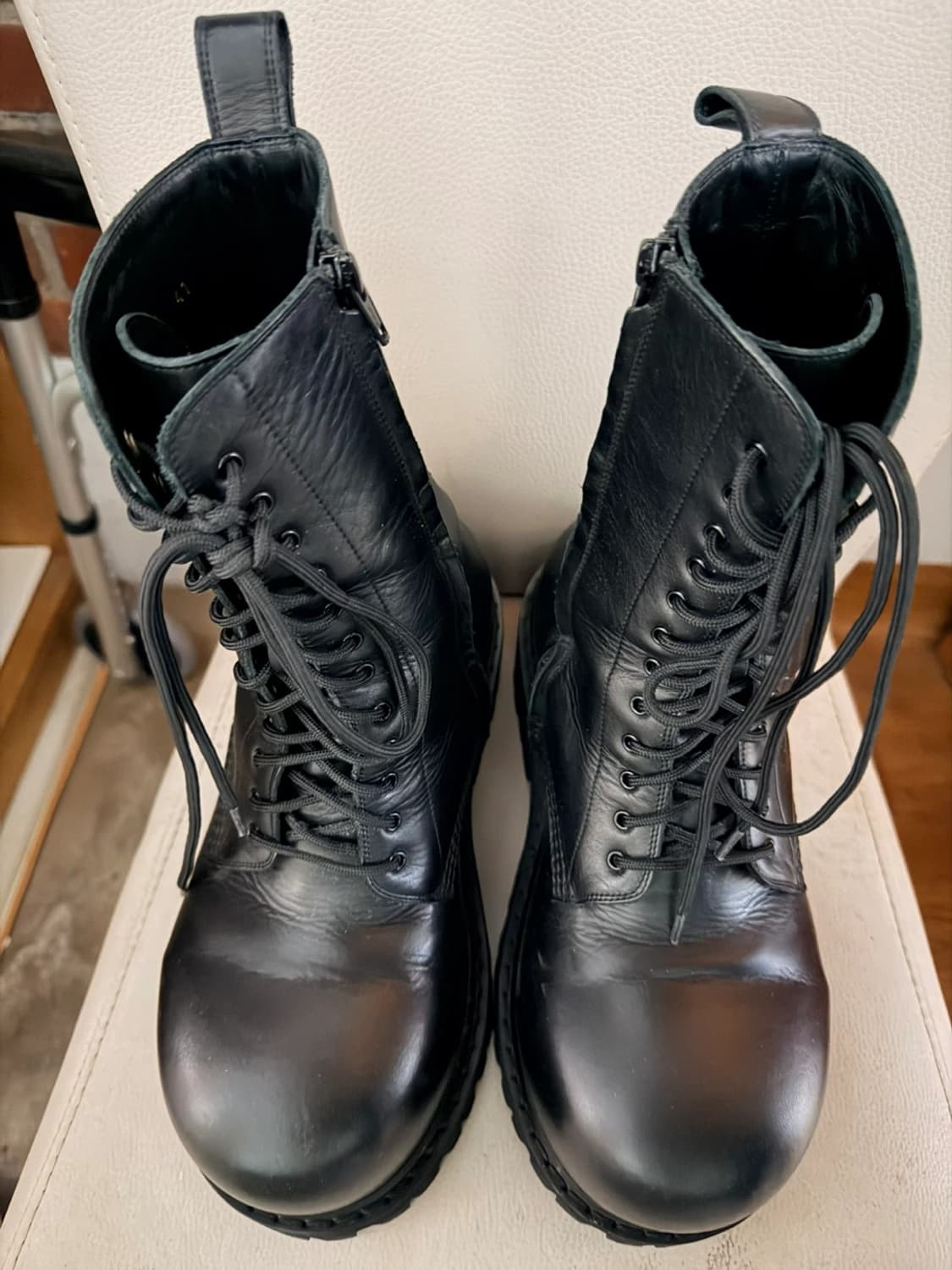 [41] 발렌시아가 스톰퍼 부티 블랙 상품이미지1