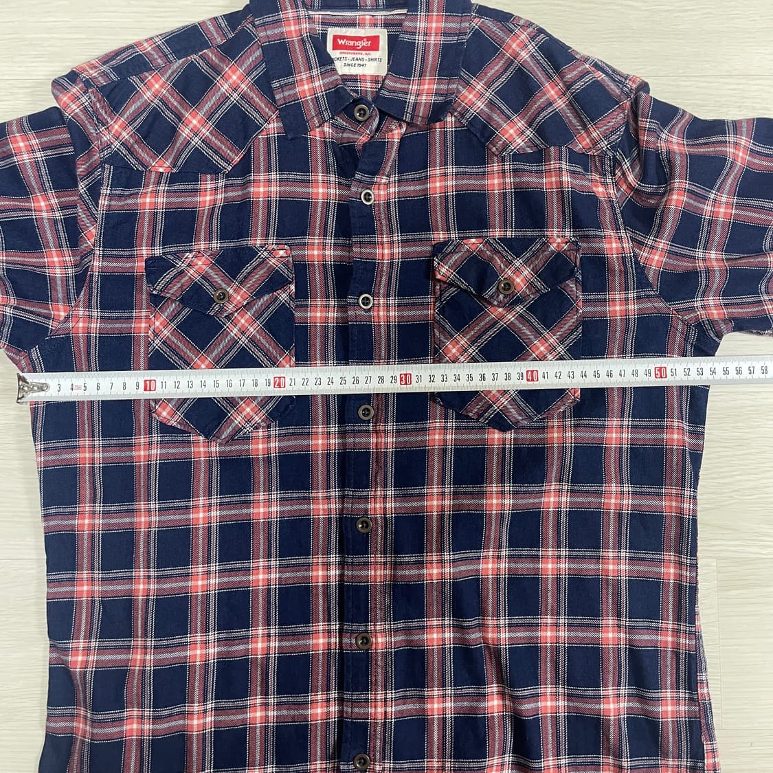 랭글러 웨스턴 셔츠 상품이미지5