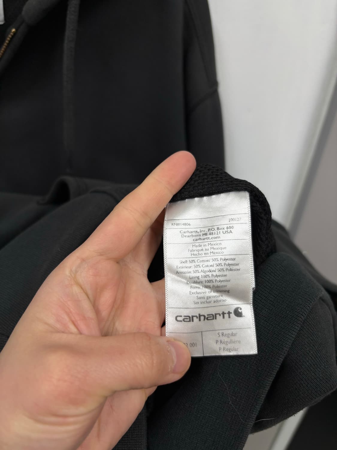 칼하트 써멀 후드집업 상품이미지6