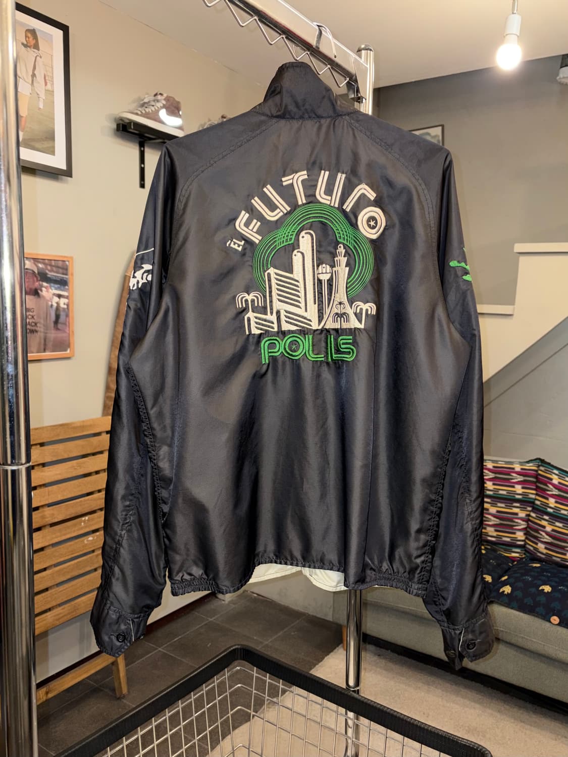 Diesel El Futuro reversible coach jacket 상품이미지7